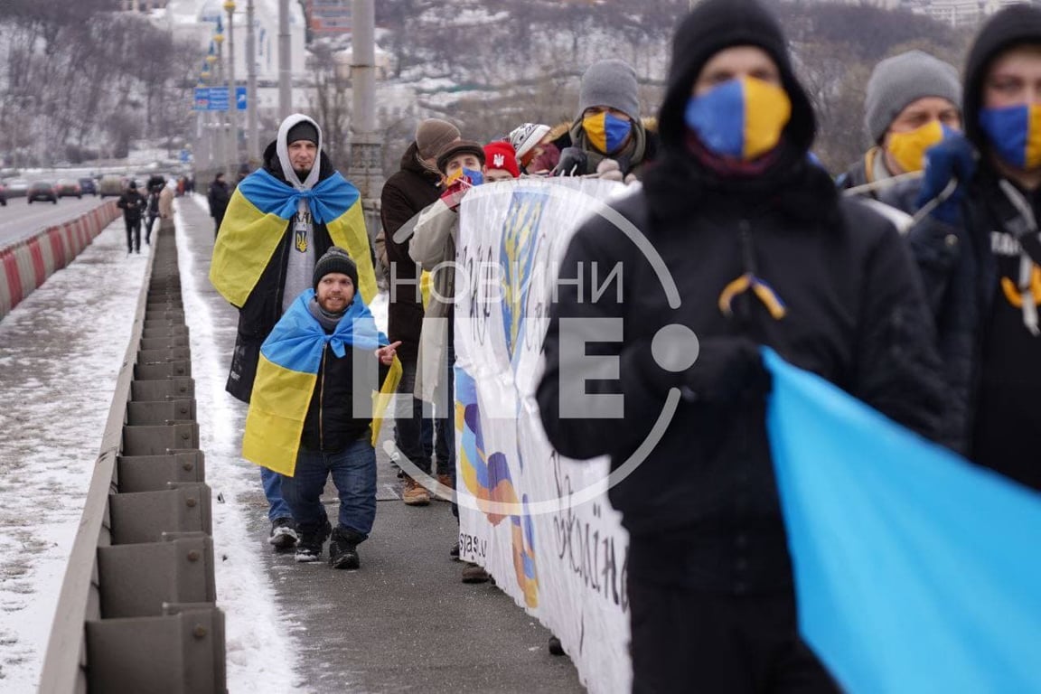 День Соборності України, ланцюг єднання