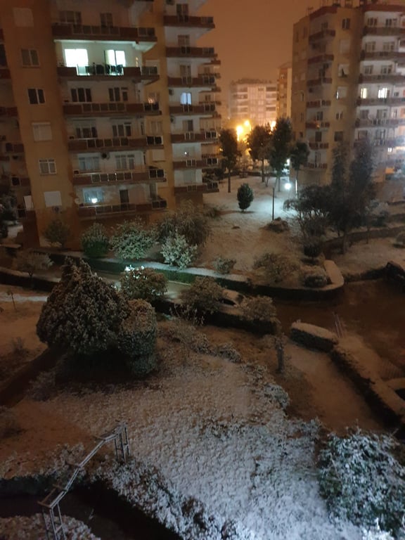 снег в Анталии