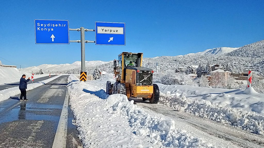 снег в Анталии