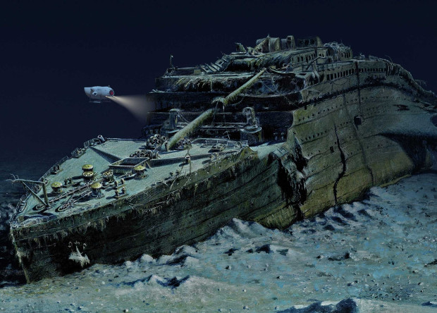 Титанік на дні