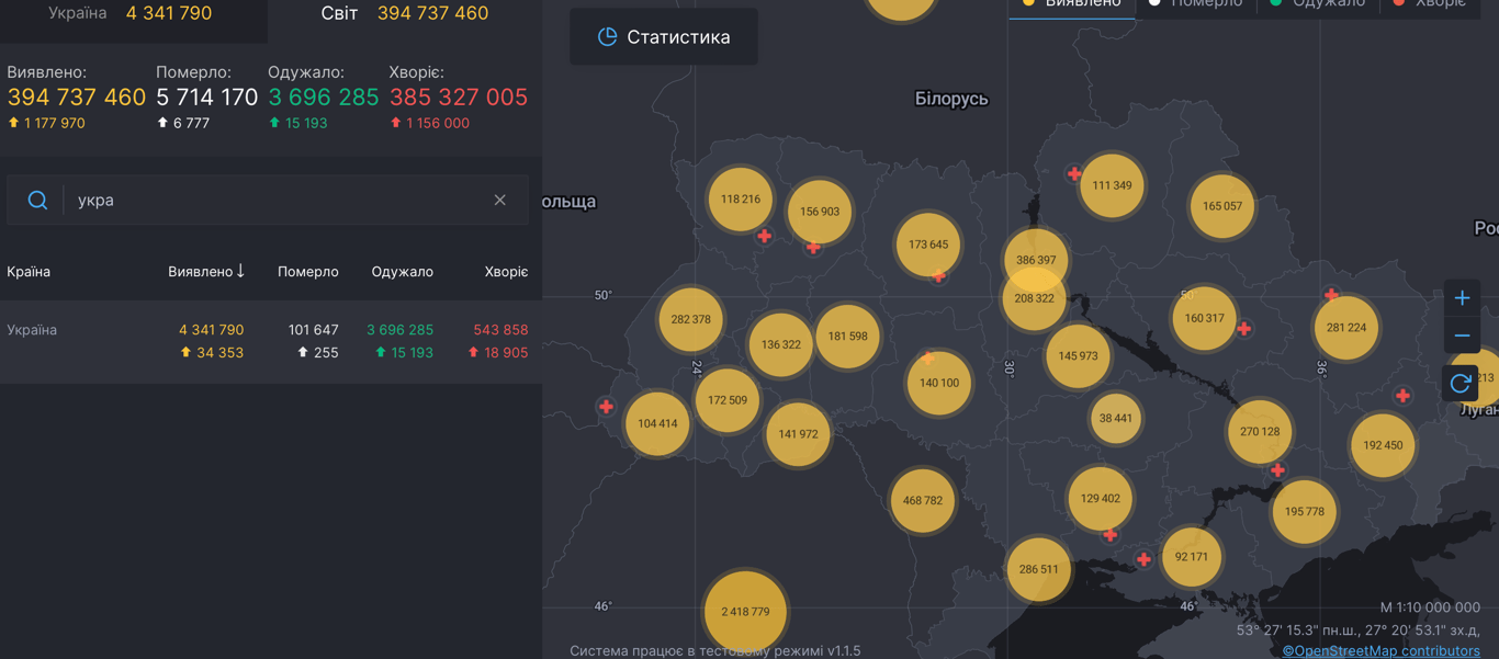 Коронавірус в Україні