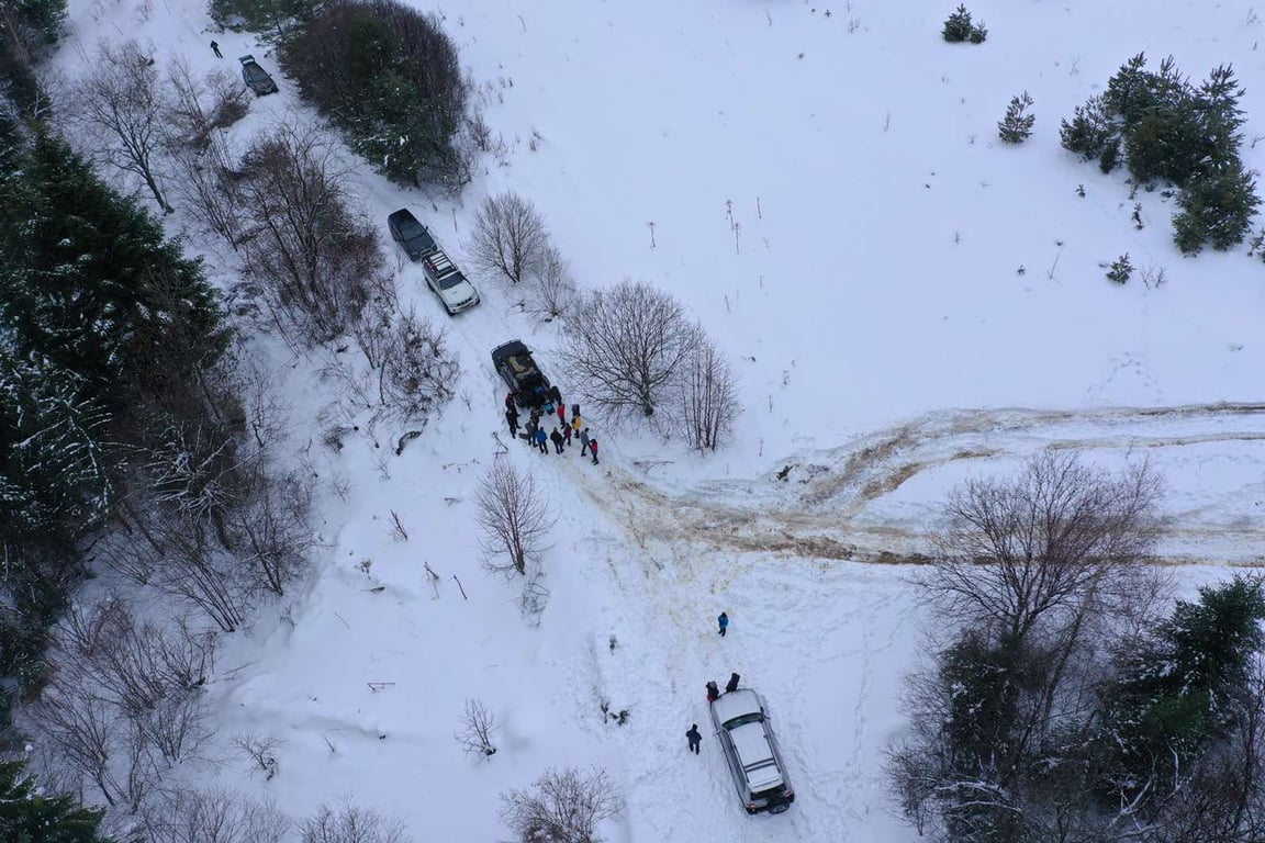 Нелегальні перегони в "Королівських Бескидах"