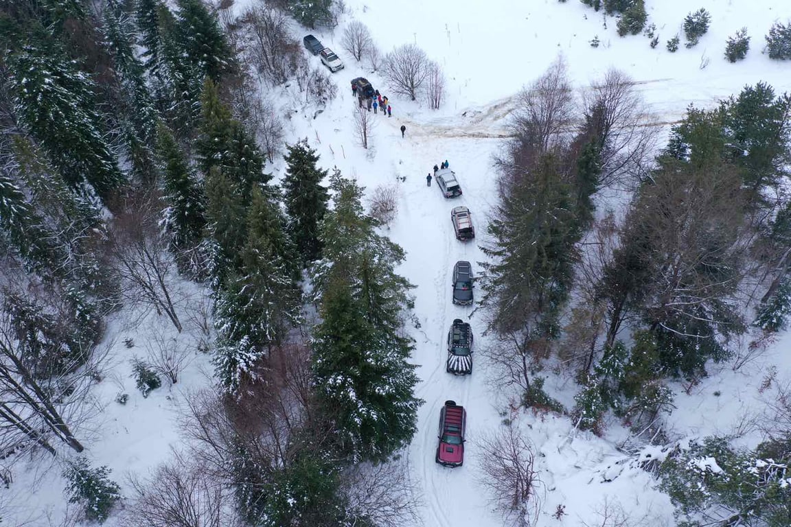 Нелегальні перегони в "Королівських Бескидах"