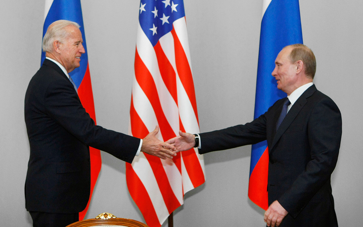 Володимир Путін і Джо Байден
