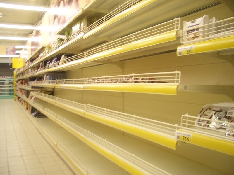 дефіцит продуктів, супермаркети Україна, продукти Україна