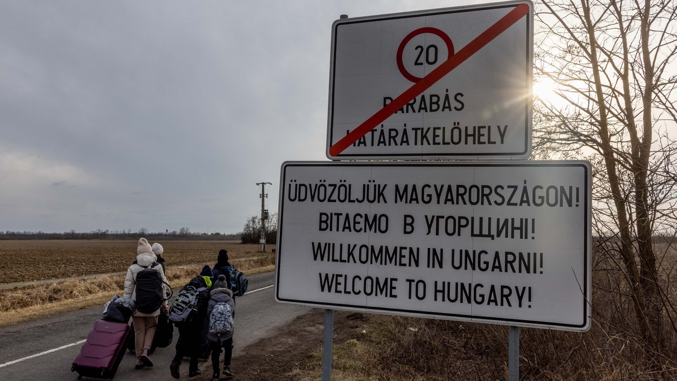 Эвакуация беженцев, граница с Польшей, граница с Румынией, Молдова