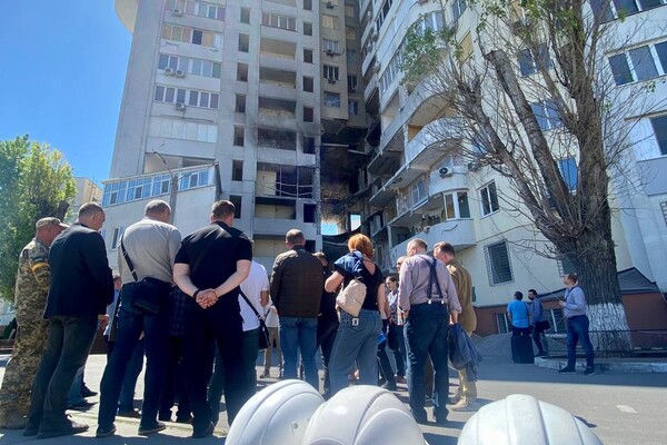 Ракетні обстріли житлових будинків в Одесі