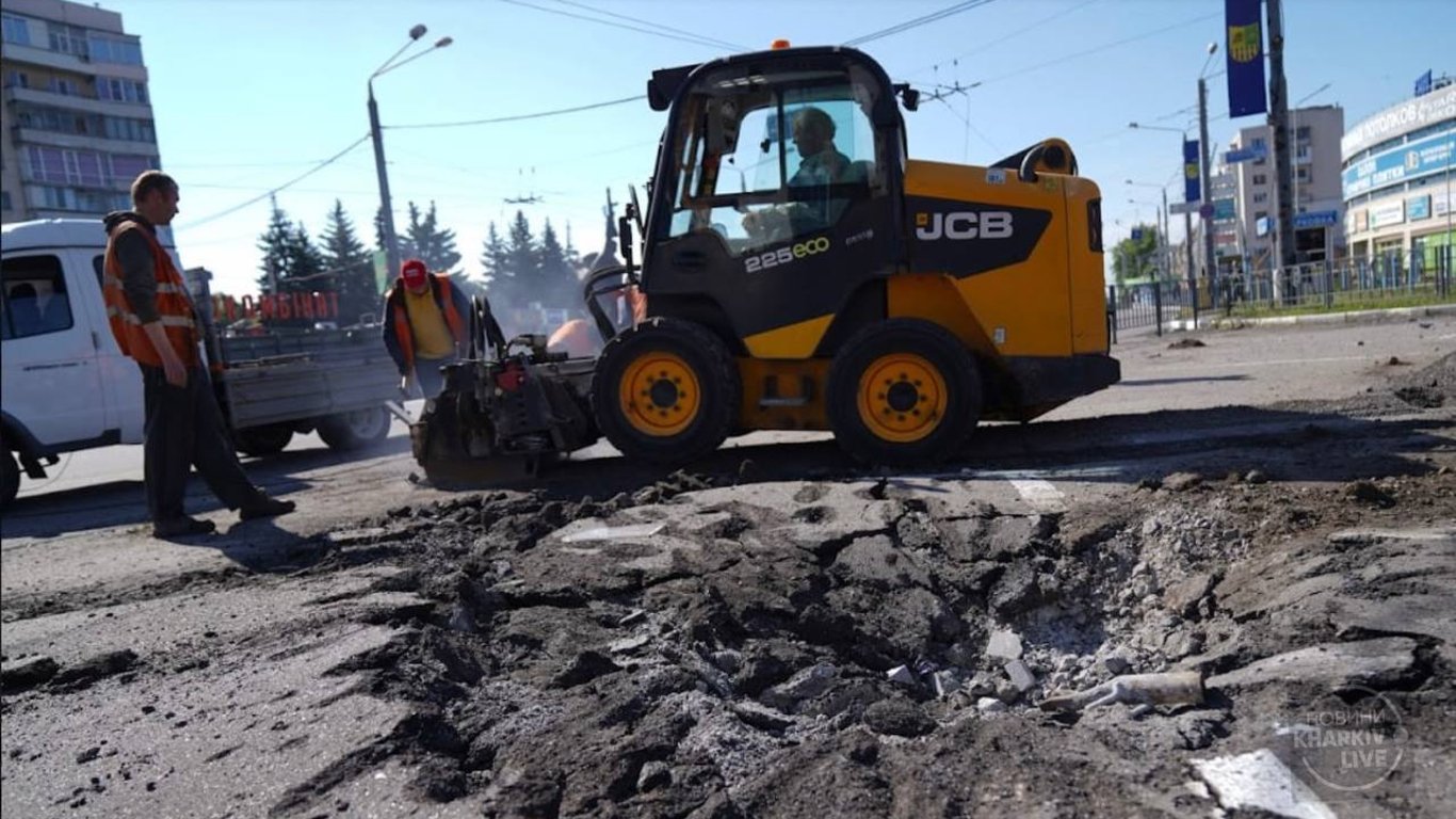 Жахливі фото наслідків обстрілу Харкова