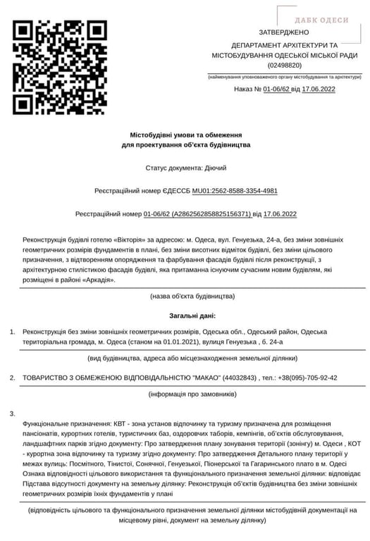 скасували дозвіл на будівництво