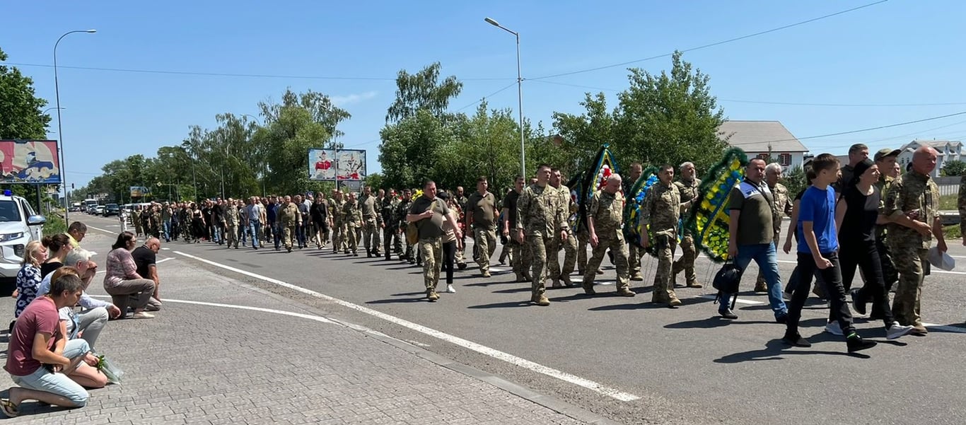 попрощалися з одеськими воїнами