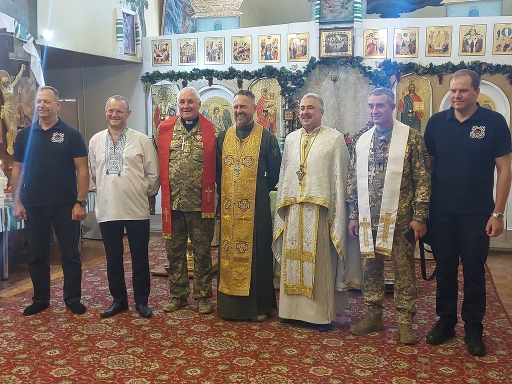 В Одесі капелані провели перший молебень