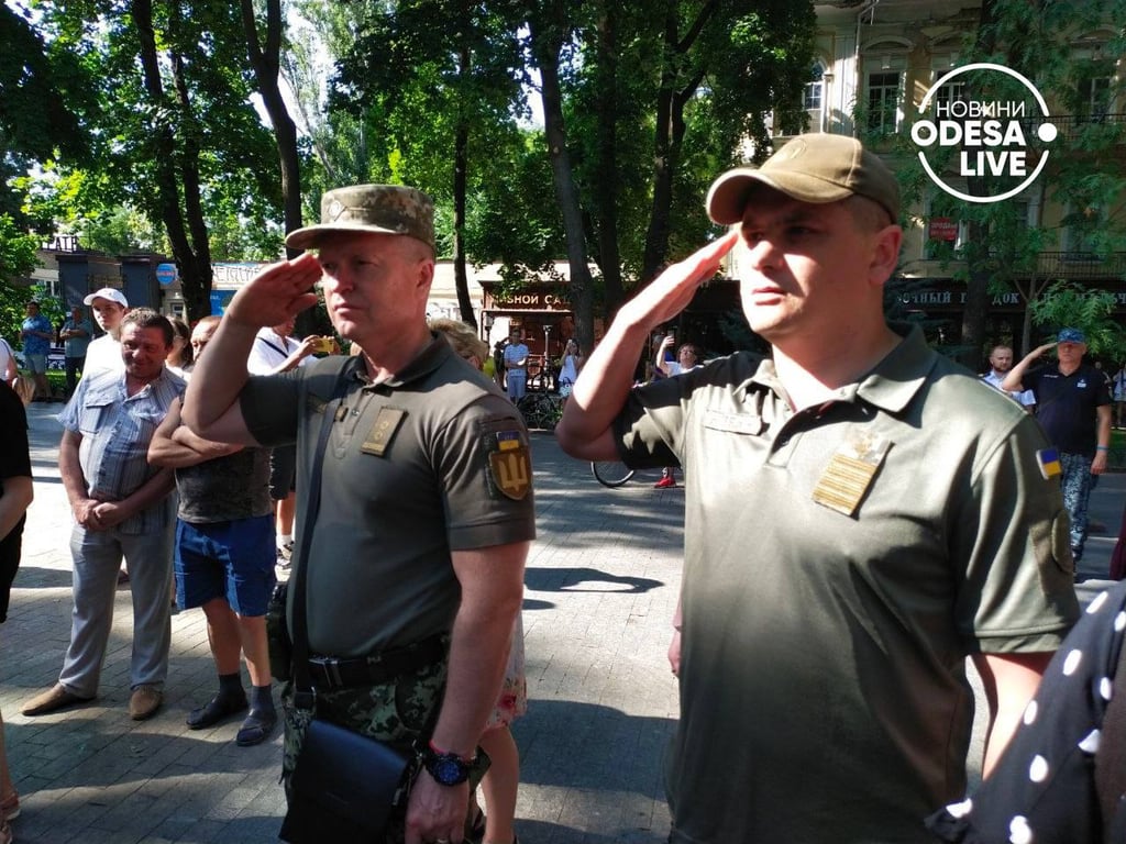 В Одессе отпраздновали 30-летие Военно-Морских Сил