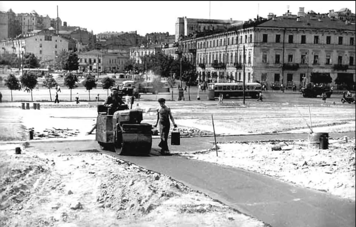 Майдан Незалежності Київ 1948 рік