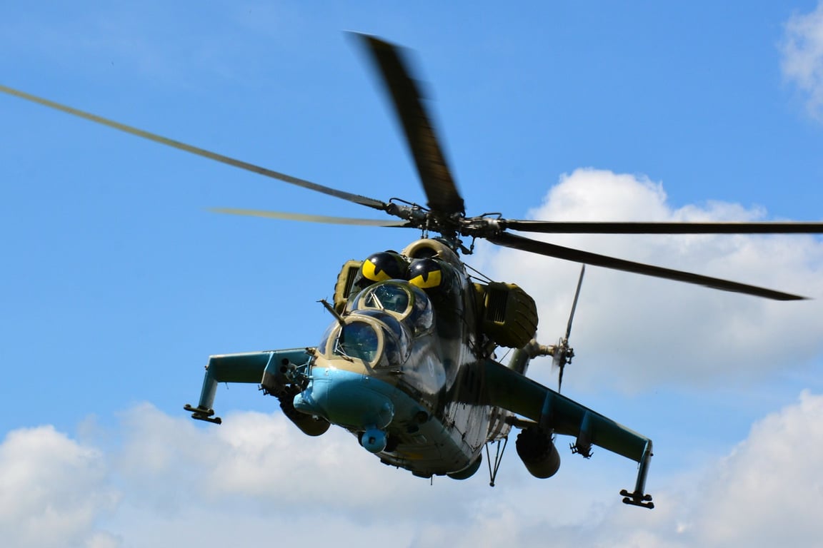 Мі-24 перебуває на озброєнні Повітряних Сил України