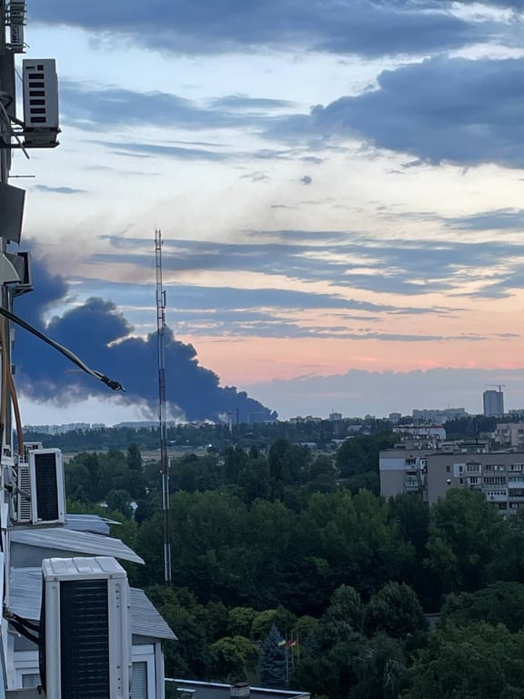 по одессе нанесен удар