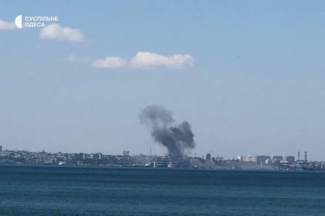 взрыв порт Одесса