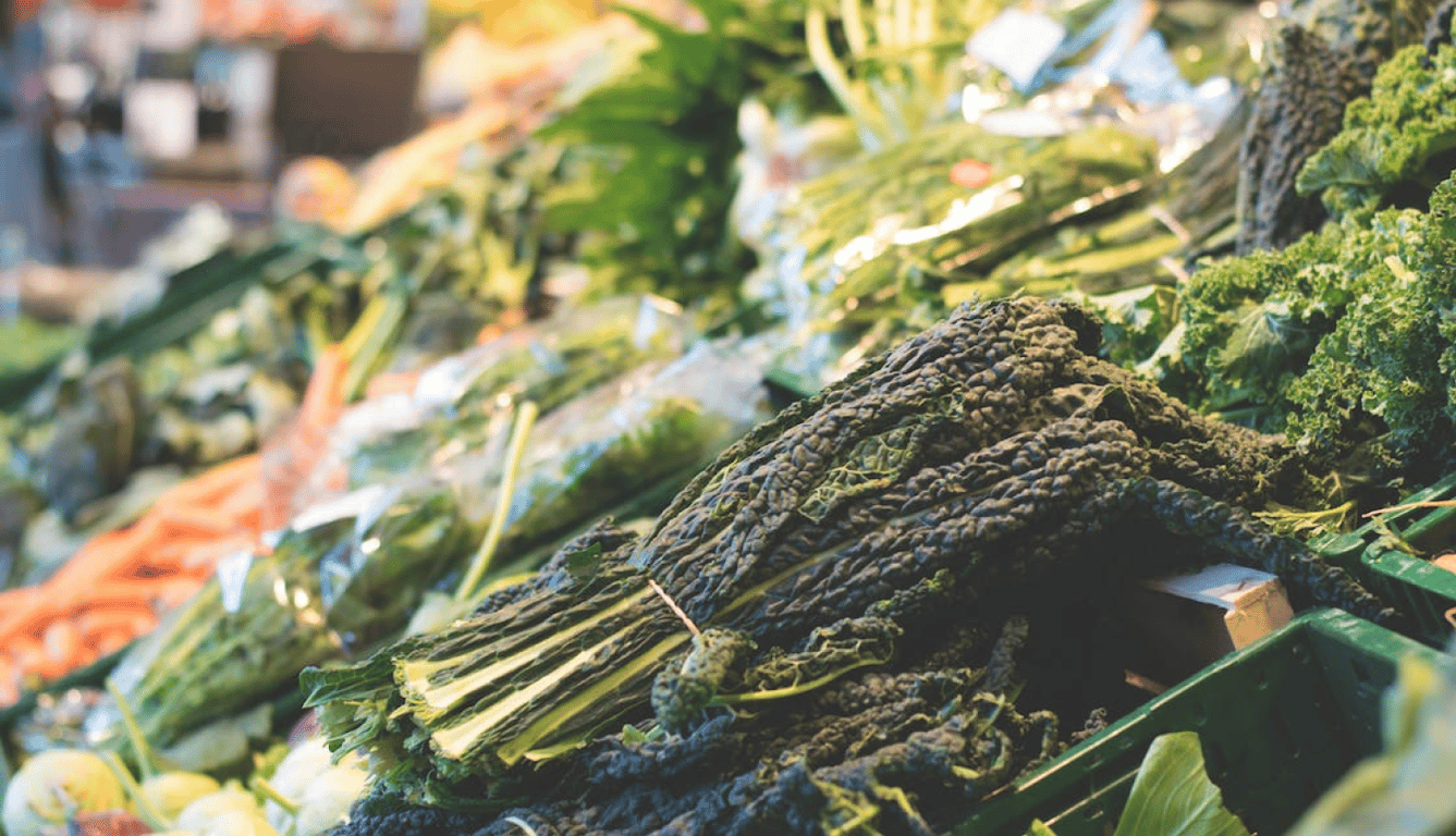 овочі в магазині