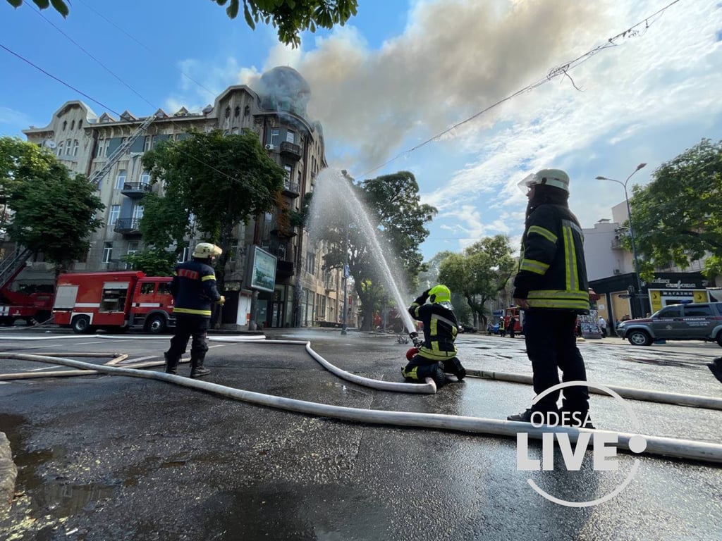 пожежа в Одесі