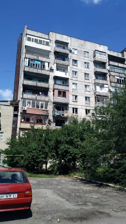 обстріл Торецька, Донецька область - фото