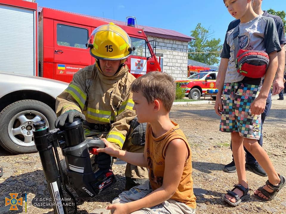 мастер класс от ГСЧС