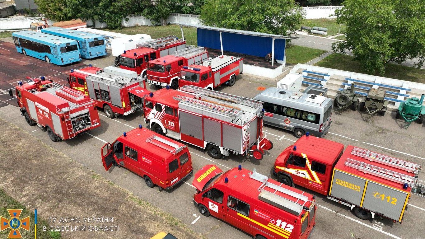 гуманітарна допомога Одеським рятувальникам