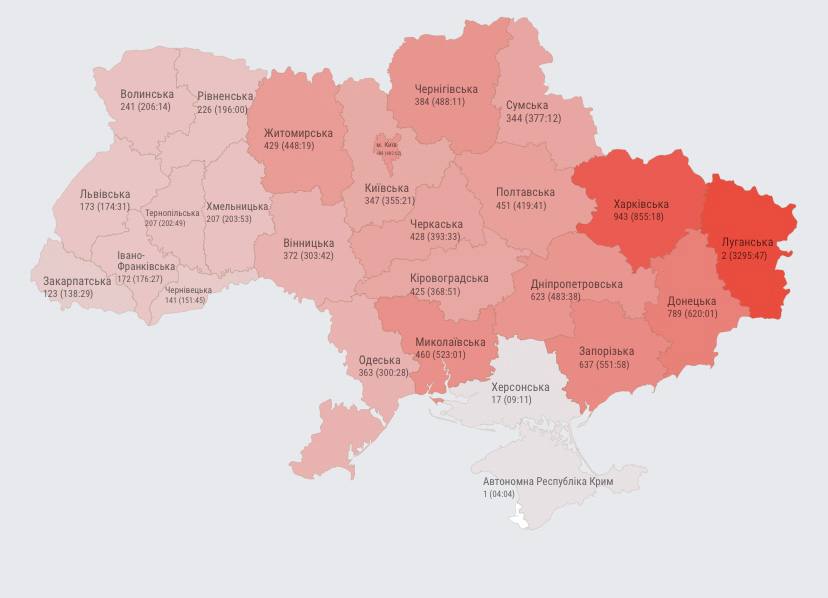 За минулий тиждень одесити провели дев'ять годин в укритті