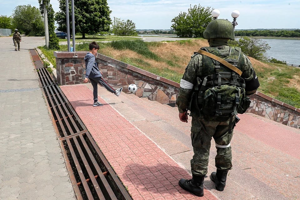 Багато російських солдатів у Херсоні