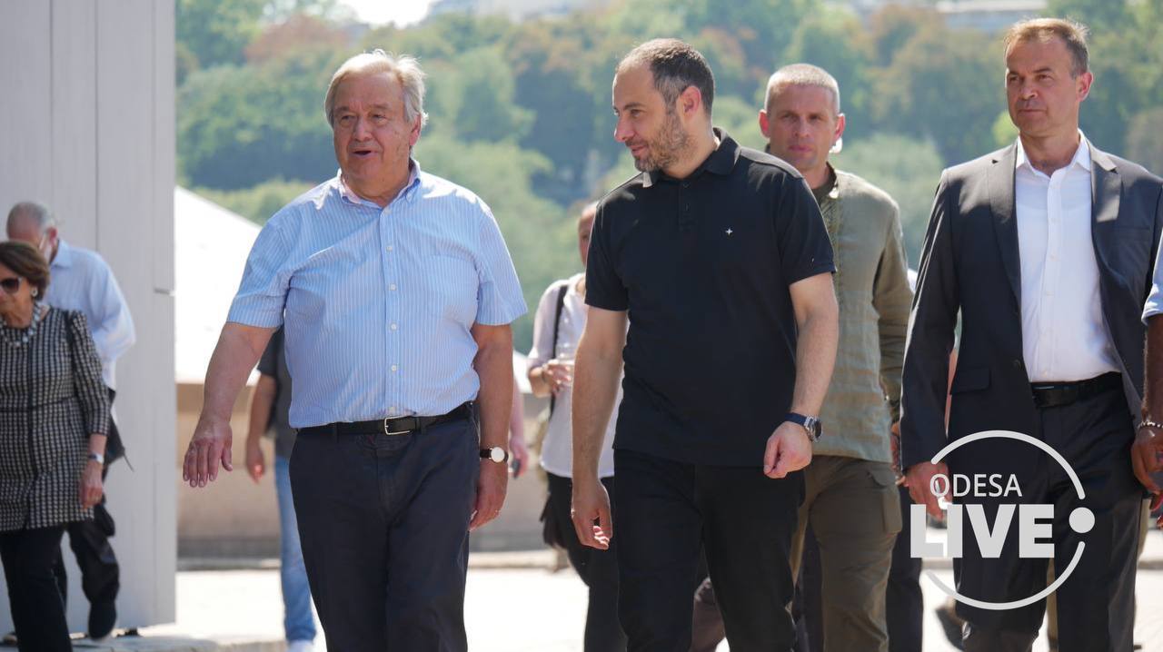 Антоніу Гутерріш в Одесі