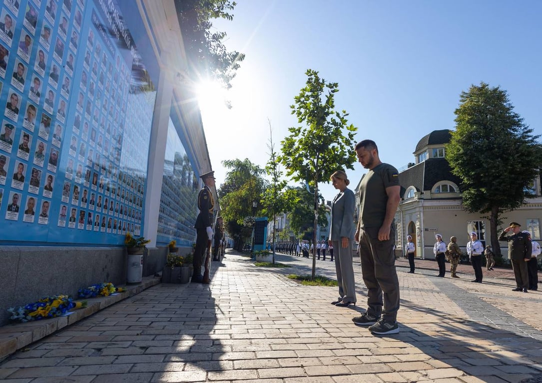 Володимир Зеленський і Олена Зеленська