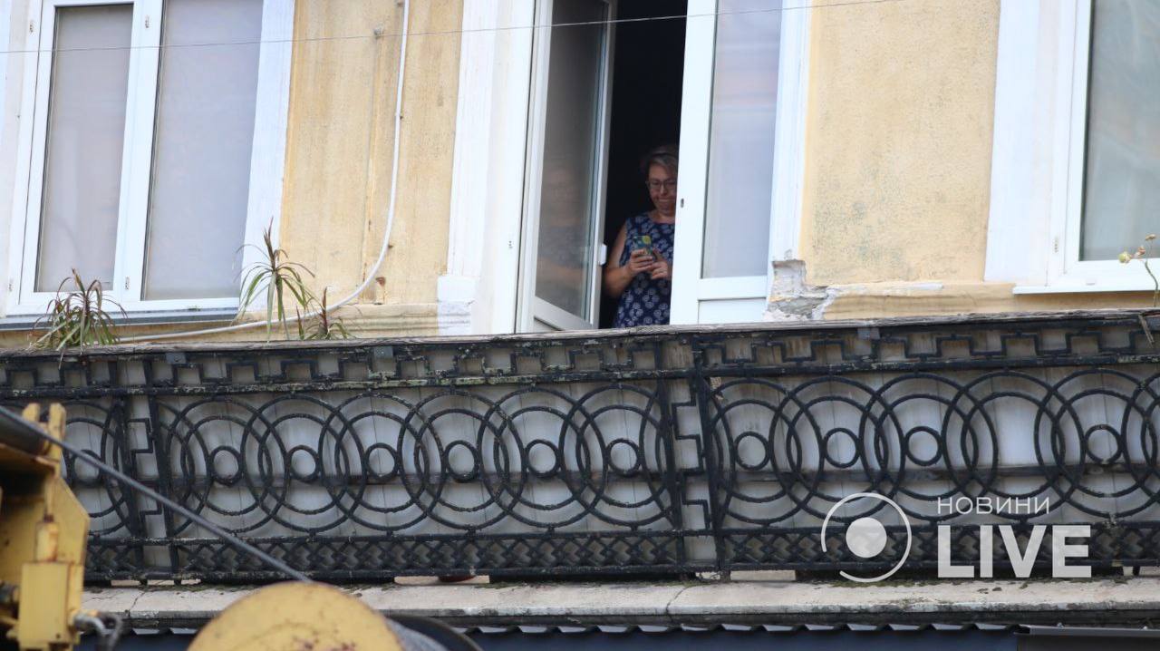 впав балкон в Одесі