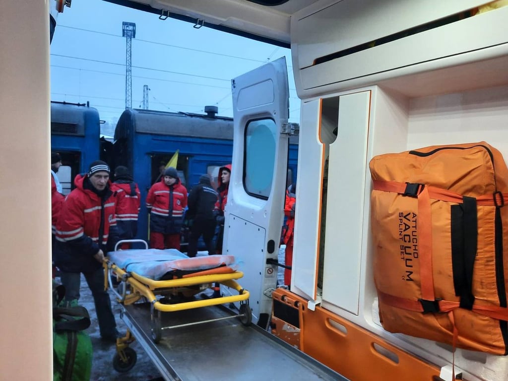 Эвакуация пациентов больниц из Херсона