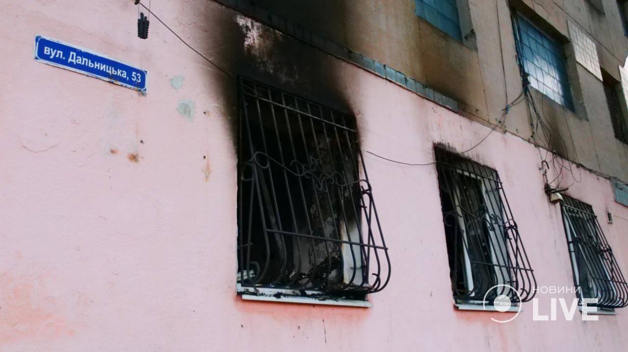 В Одесі сталася пожежа