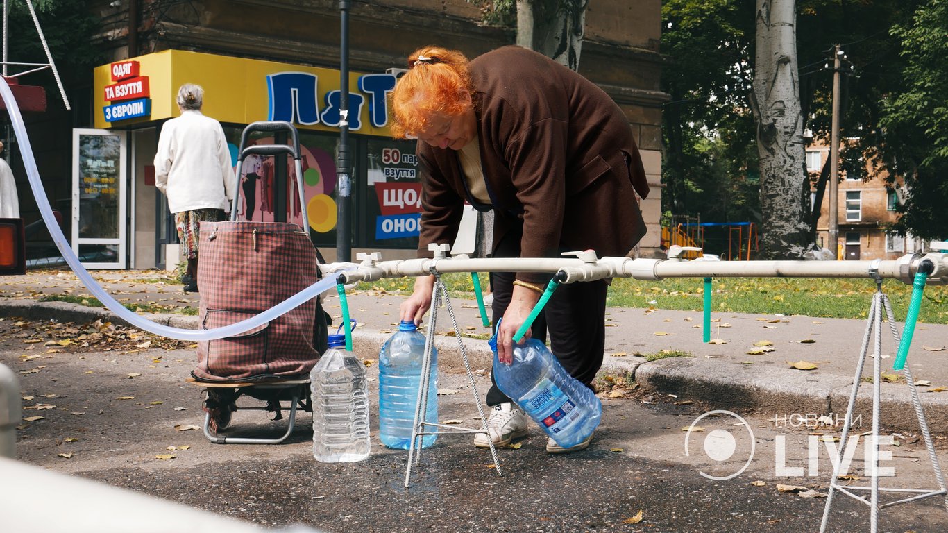 Вода у Миколаєві