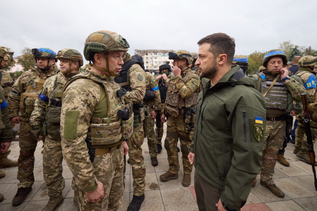 Зеленский в Харьковской области