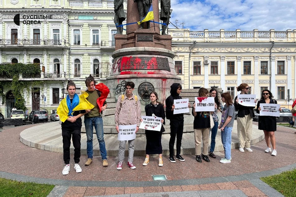 Пам'ятник Катерині  ІІ в Одесі