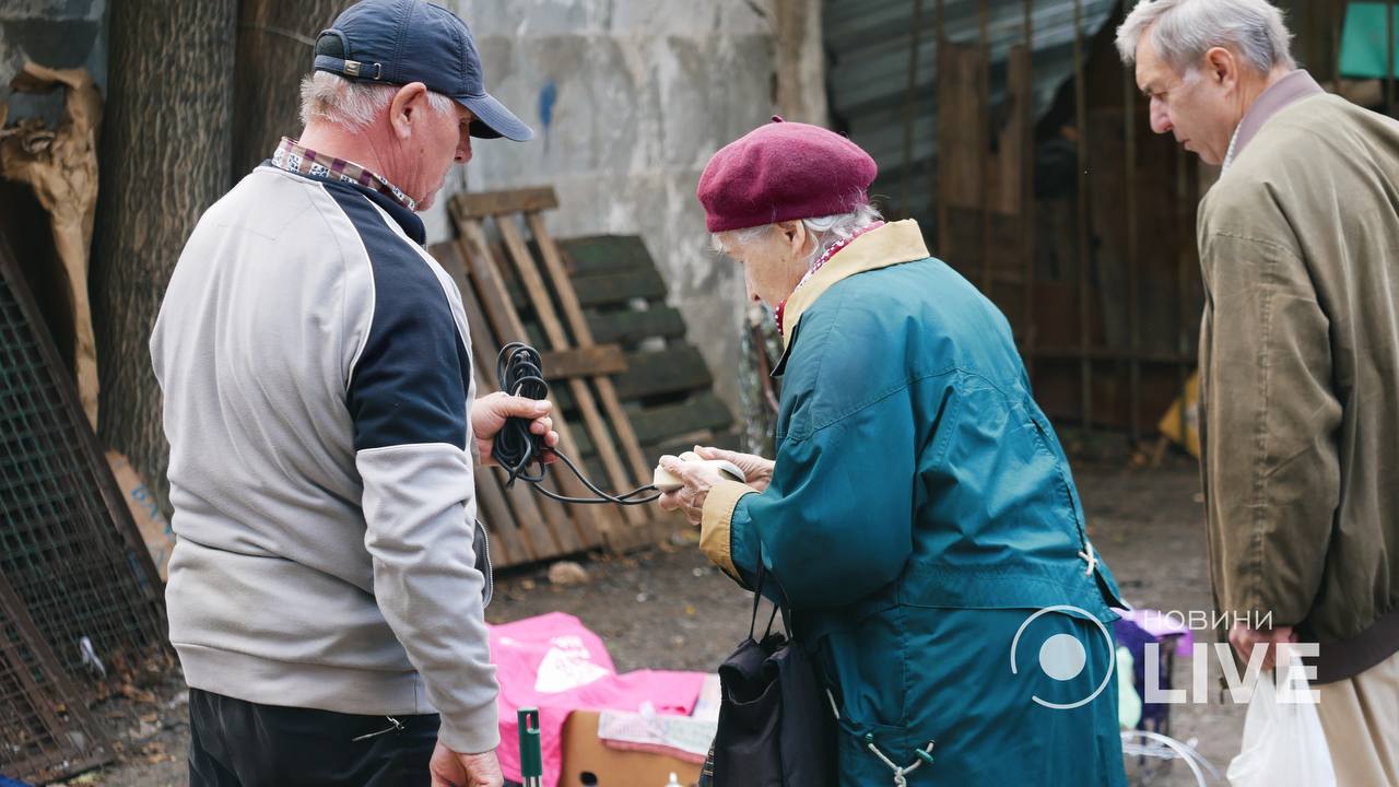 Блошиный рынок в Одессе