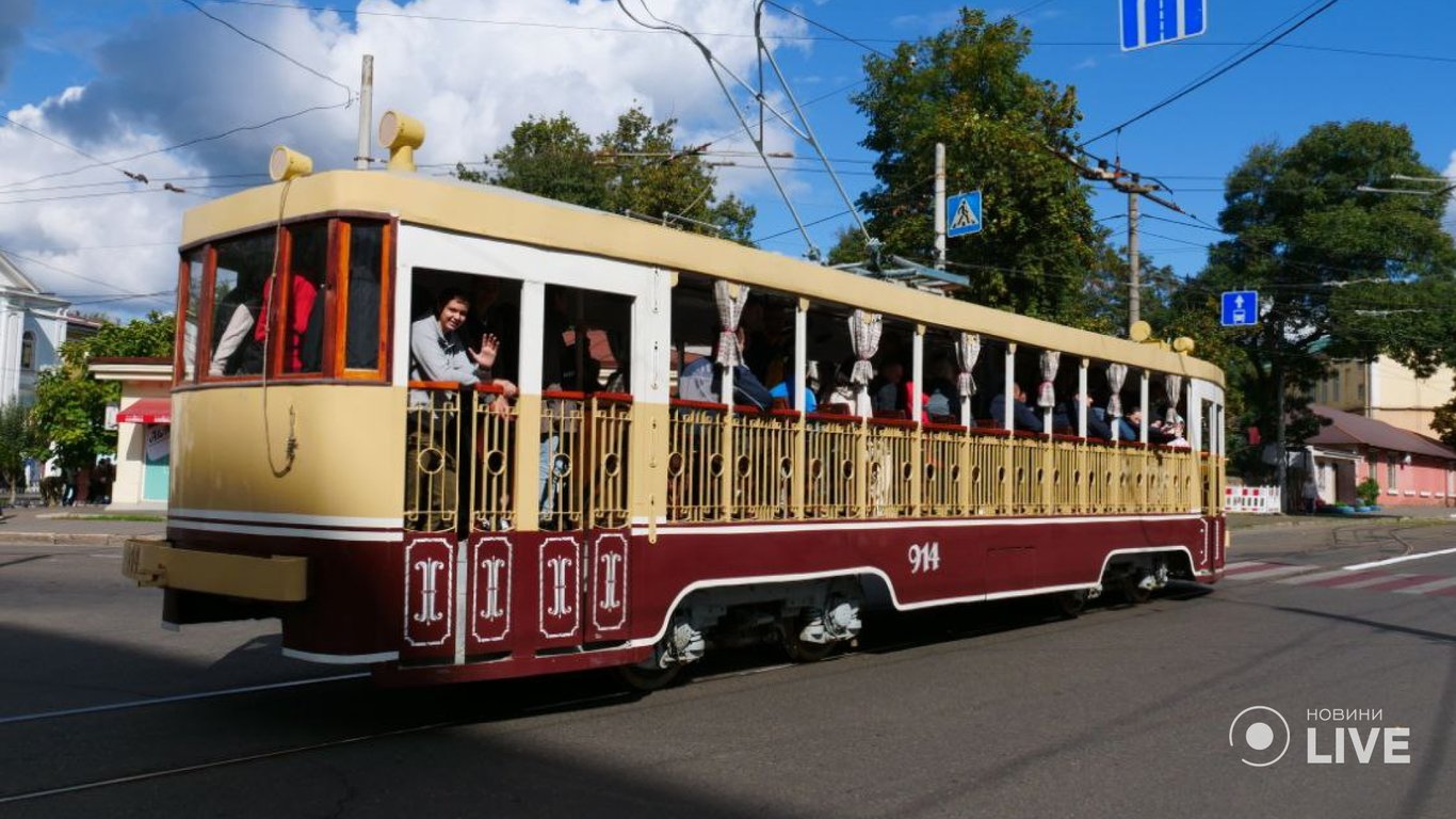 В Одессе отмечают 112 лет с момента запуска первого трамвая