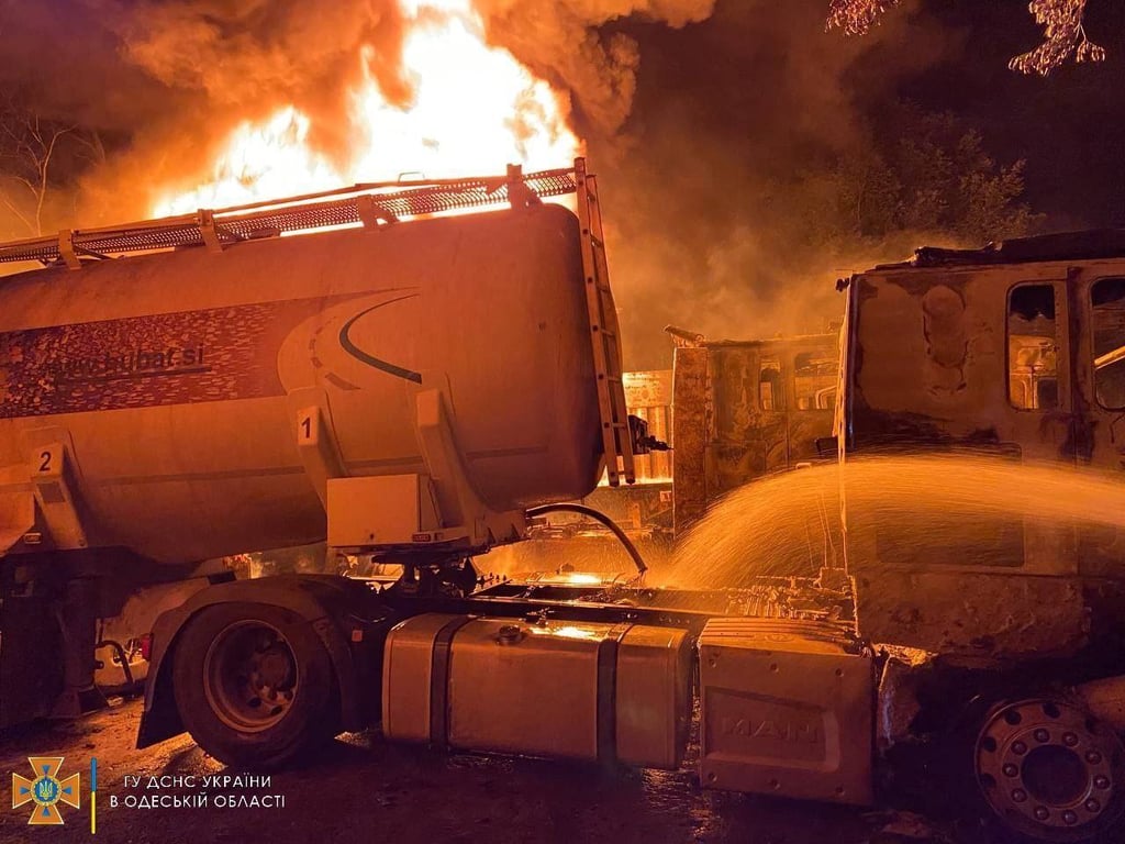 пожар в Одесской области