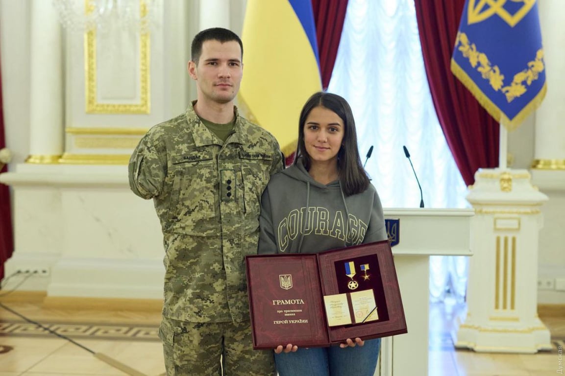 Одеського бійця нагородили