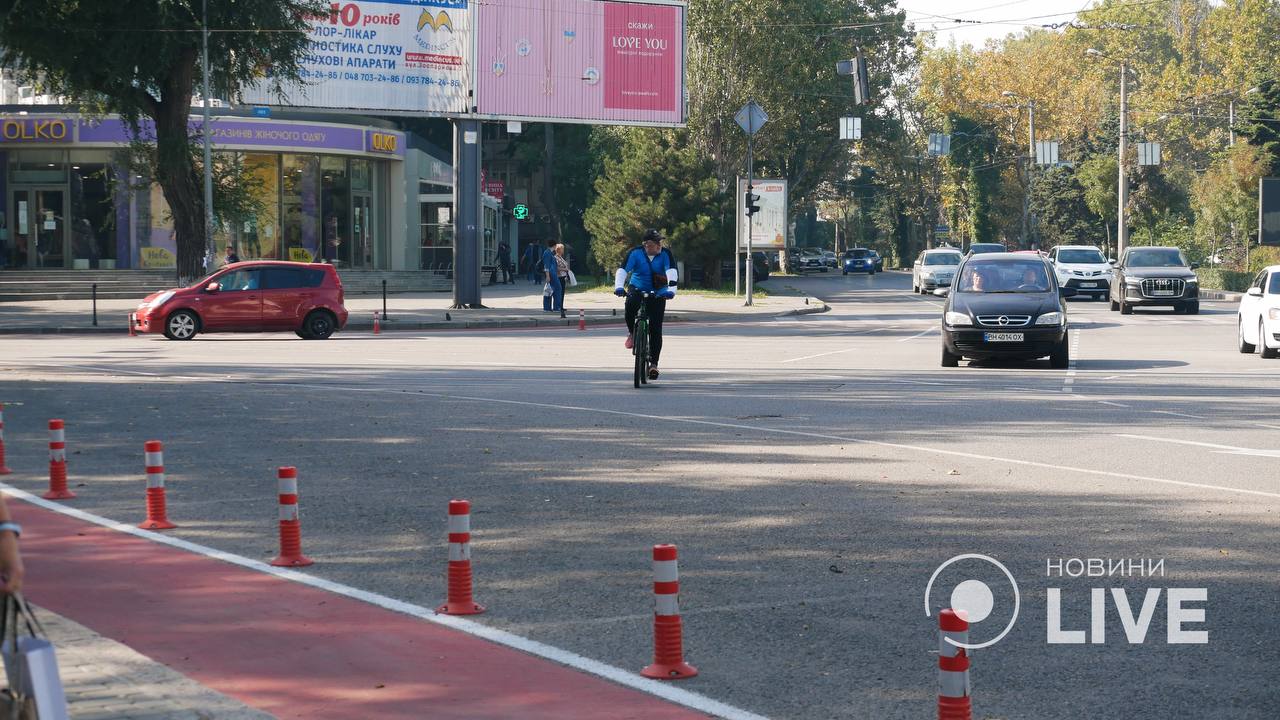 В Одесі нова розмітка