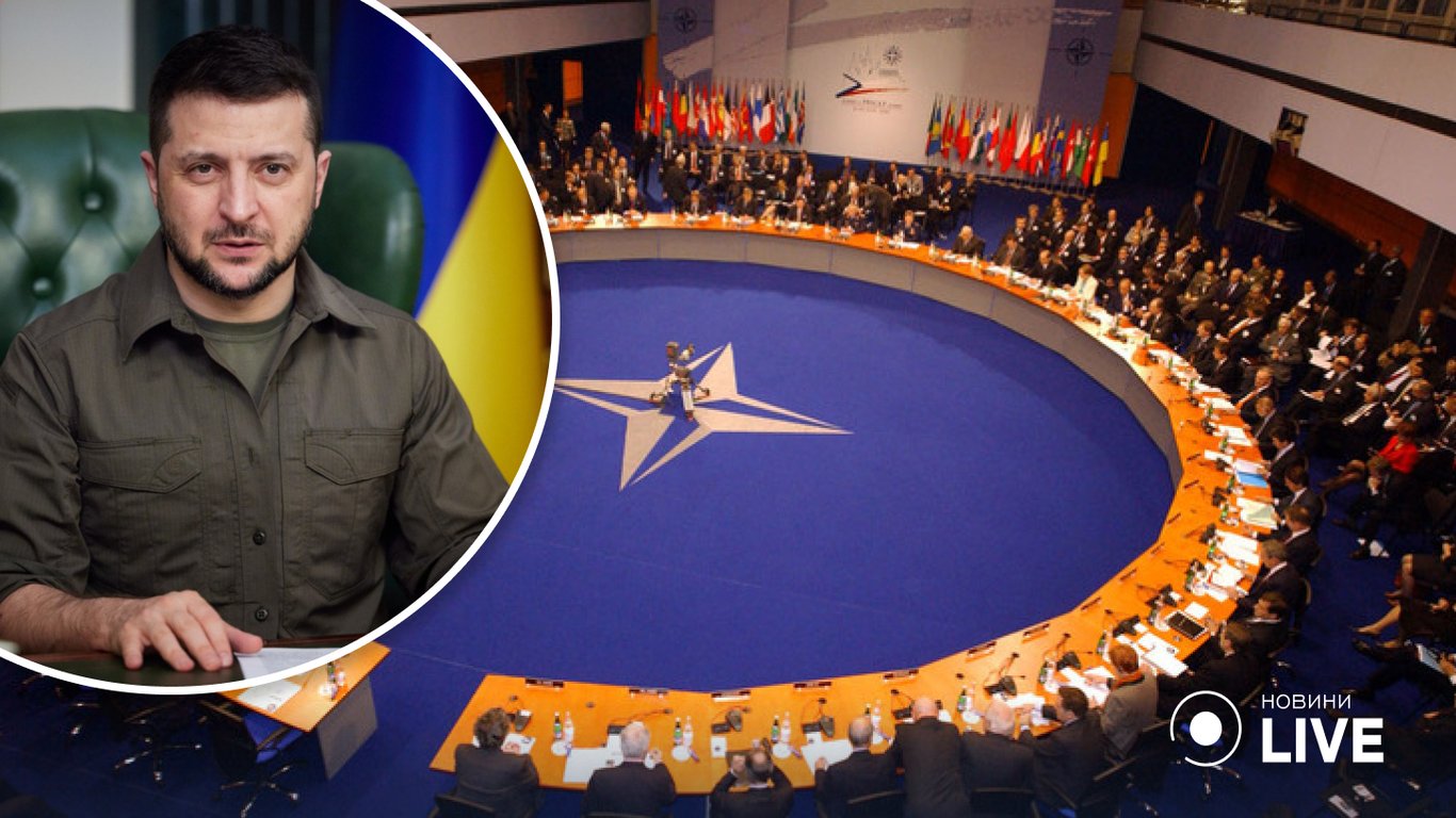 Зеленський звернувся до дев'яти країн, які підтримали вступ України в НАТО