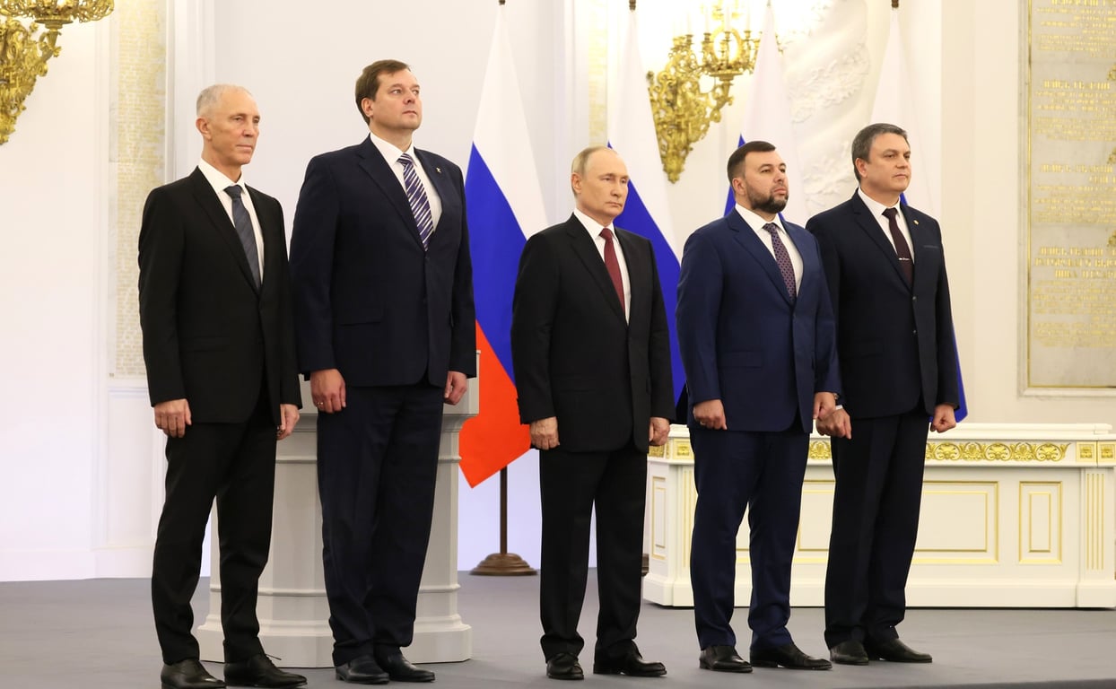 Путін з колаборантами