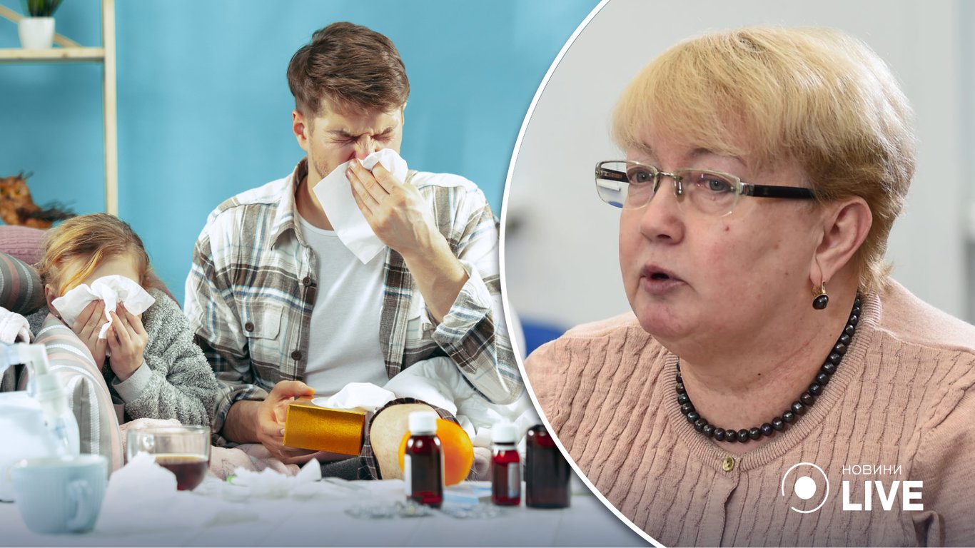 Захворюваність на грип в Україні: чотири штами хвороби
