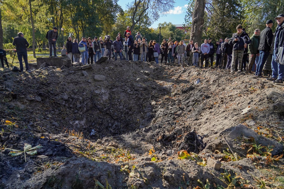 наслідки обстрілу в Києві