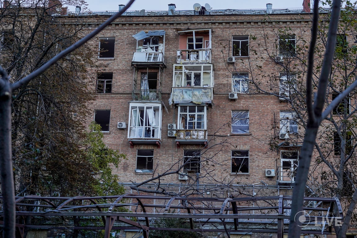 наслідки обстрілу в Києві