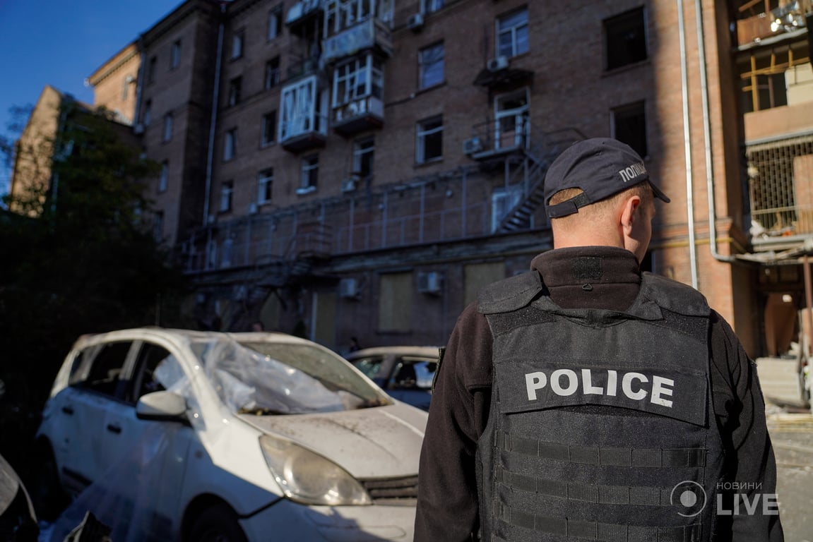 наслідки обстрілу в Києві