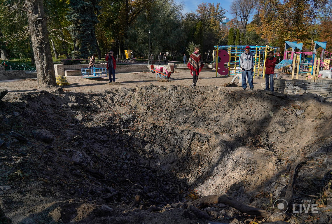 наслідки обстрілу в Києві