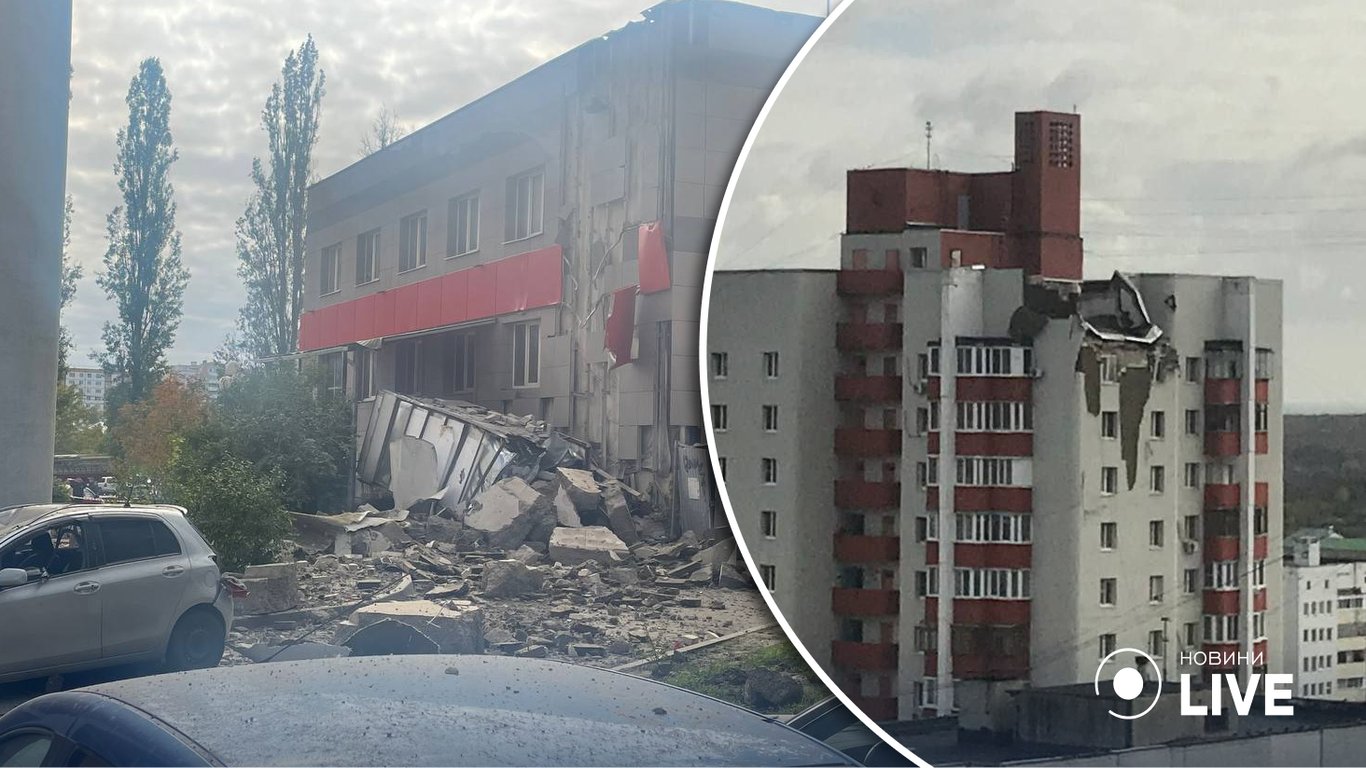 "Отрицательний запуск": росіяни при обстрілах України влучили в багатоповерхівку у Бєлгороді