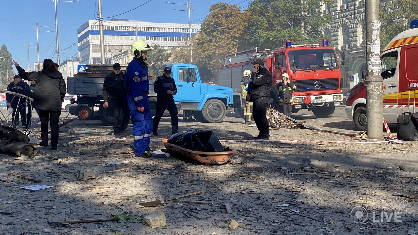 Удар по Києву 17 жовтня