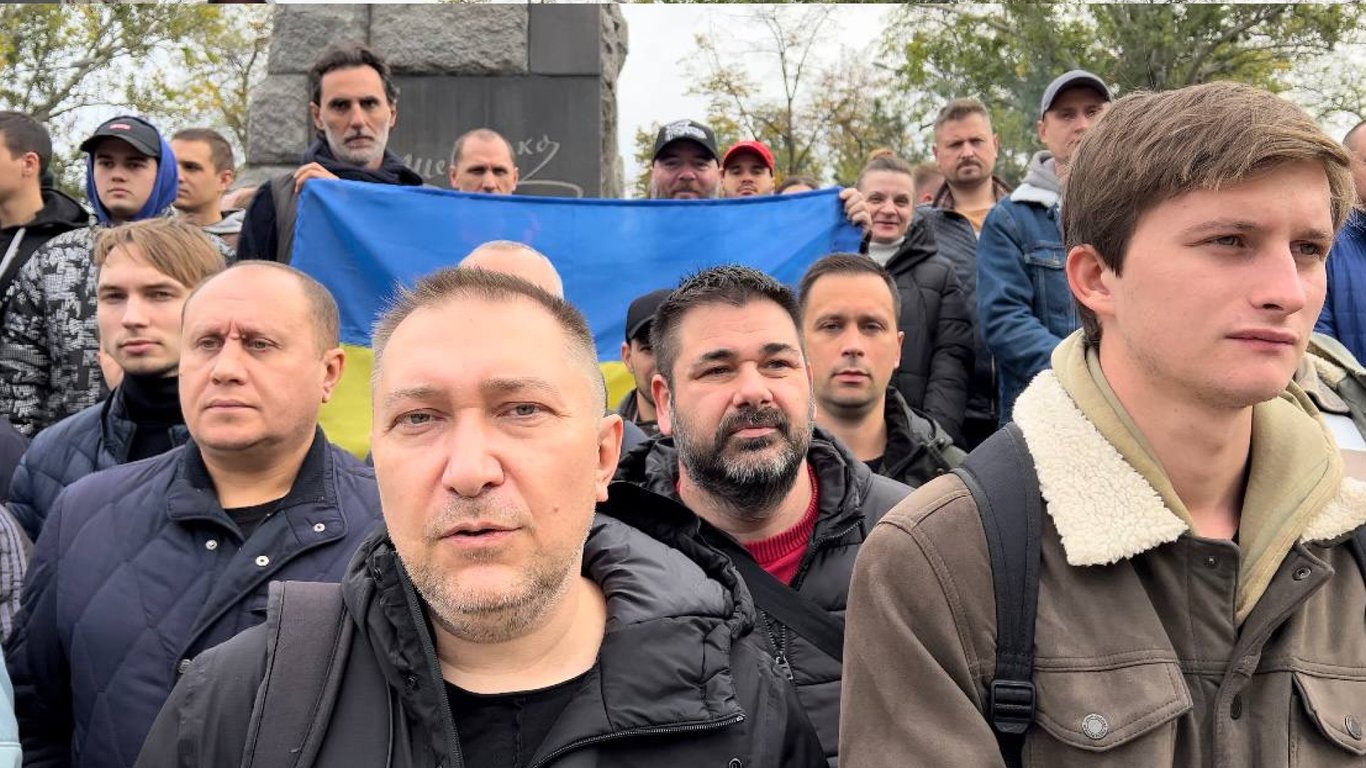 Протести моряків в Одесі